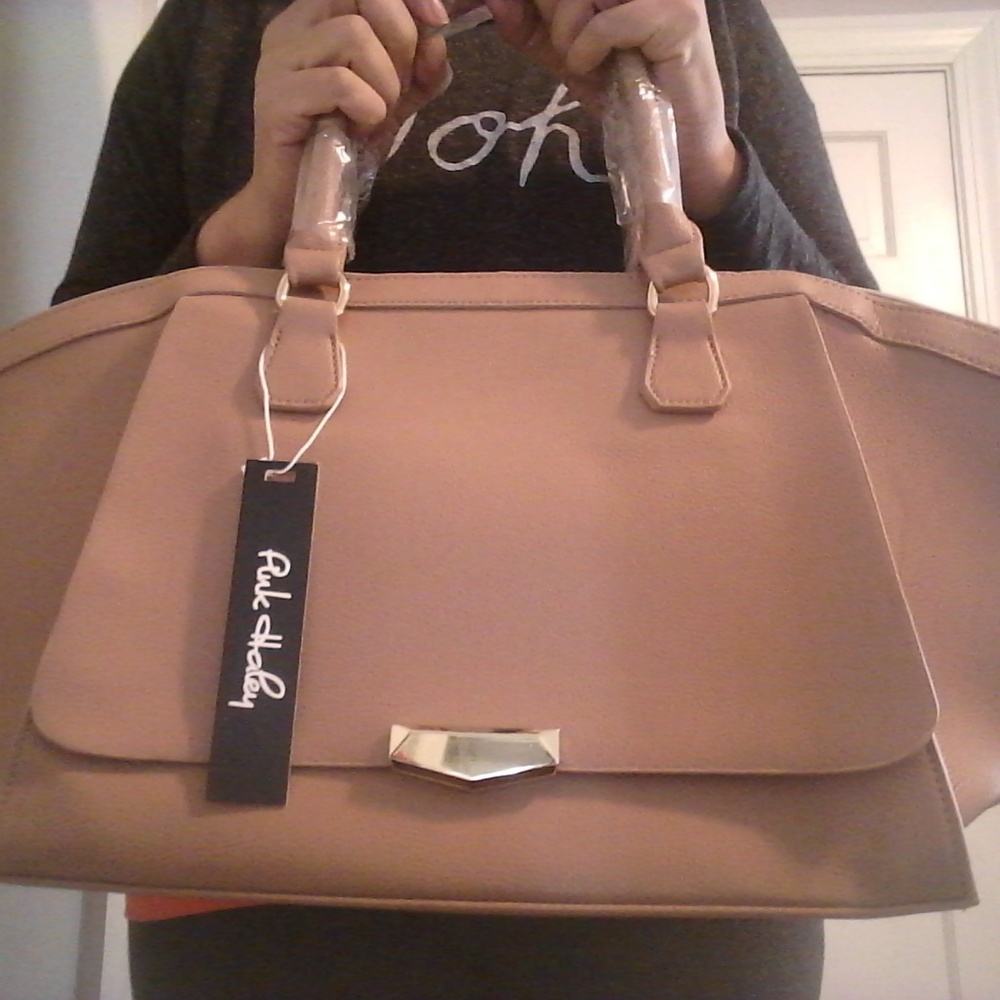LAST ONE!!!Pink Haley Special Perfect Bag in Taupe - Picture 3 of 5